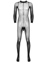 Men's See-Through Body Stocking